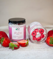 Strawberrry Vanilla Soy Candle