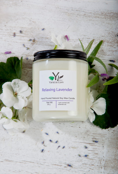 Relaxing Lavender Candle